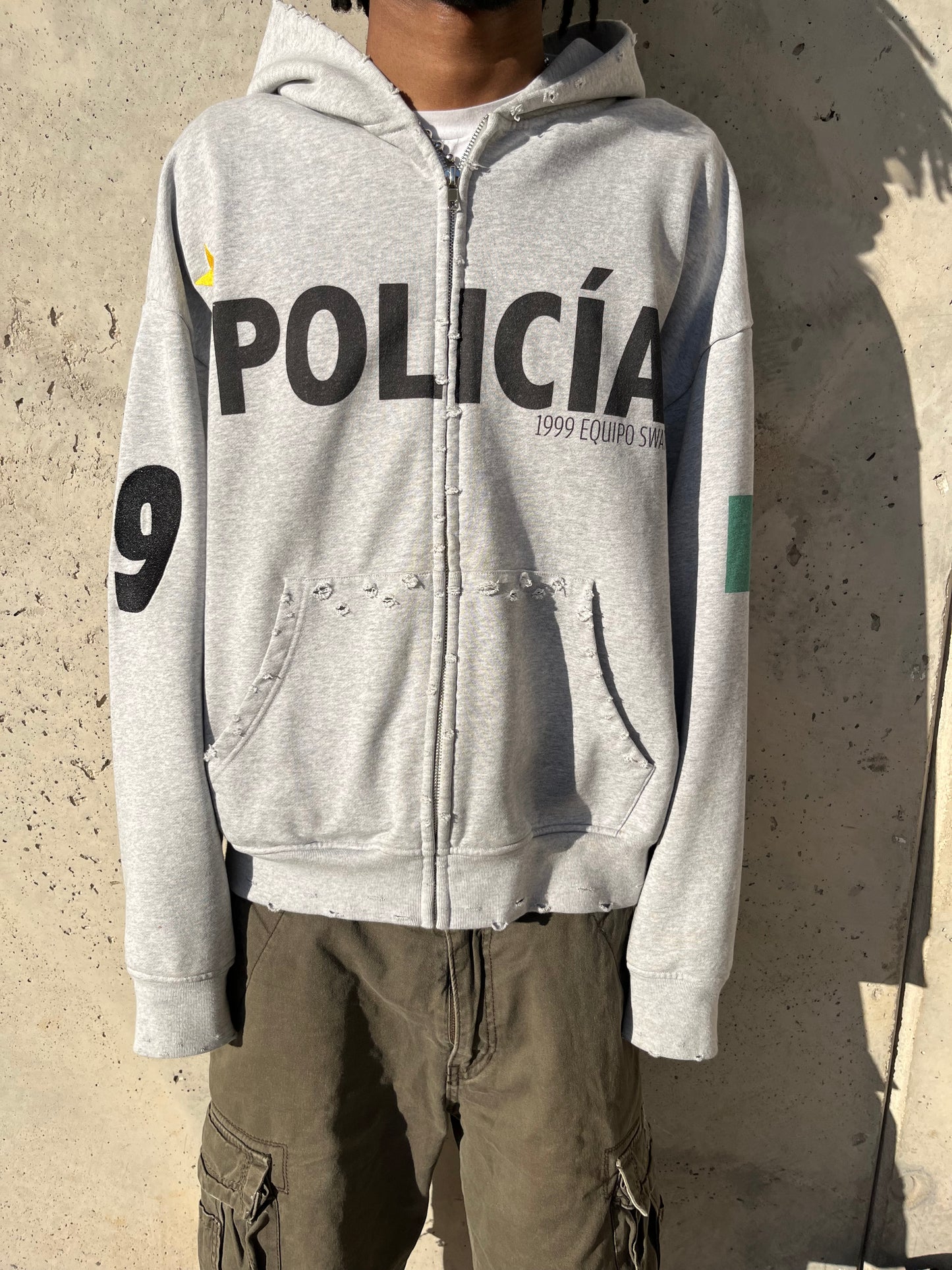 POLICÍA ZIP UP